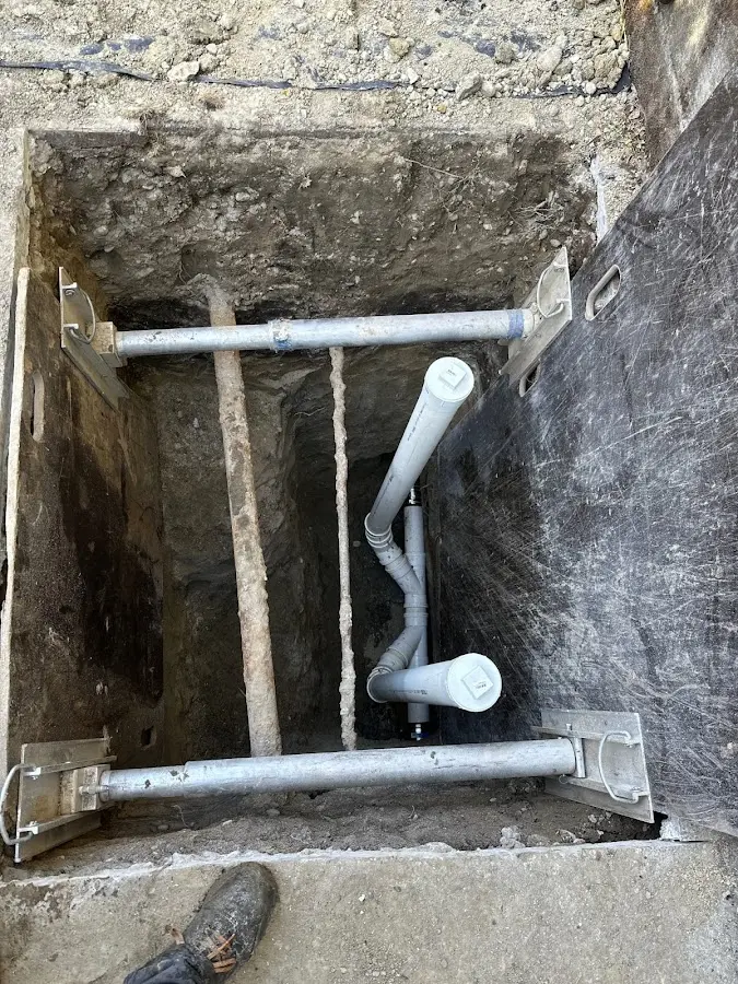 Experienced plumber completing Gas Line Repair work in La Feria